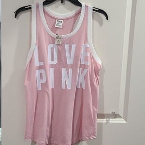 Pink tank top